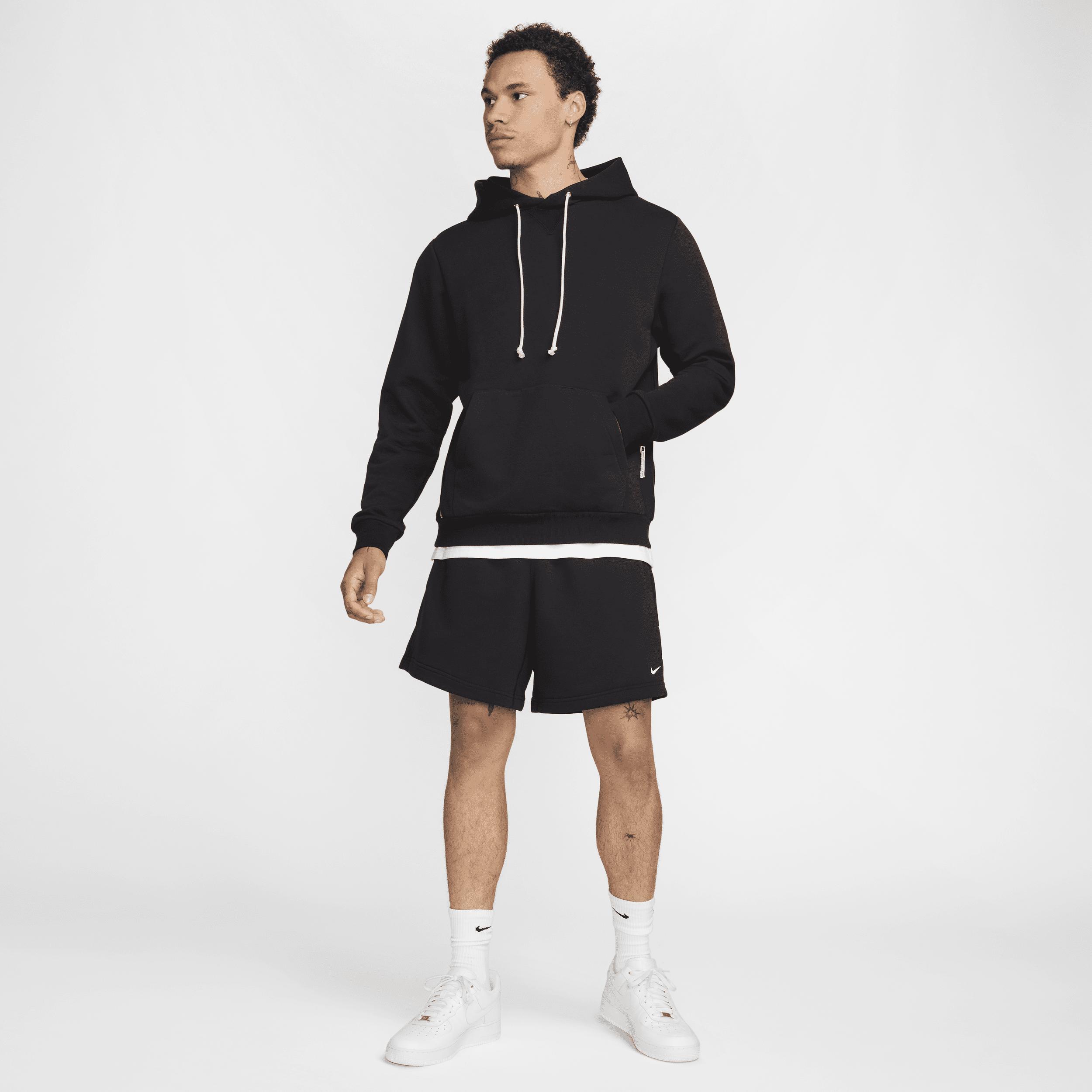 Nike Mens Standard Issue Dri-FIT Pullover Basketball Hoodie | FZ0218-010 Product Image