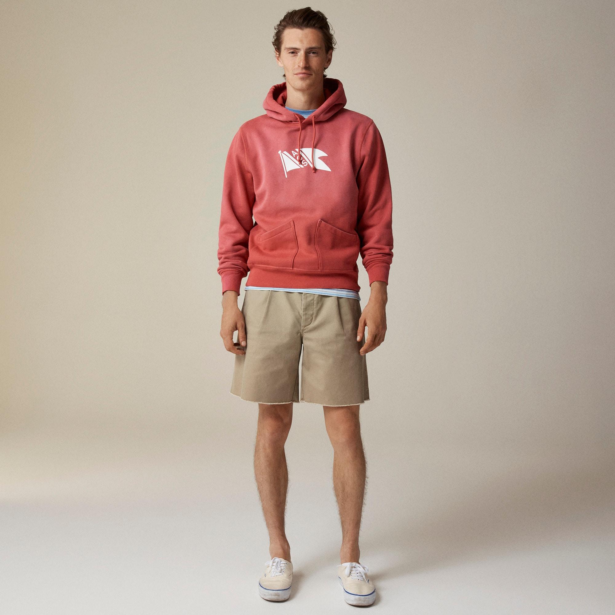 Atlantic Coastal Supplies X J.Crew graphic fleece hoodie Product Image