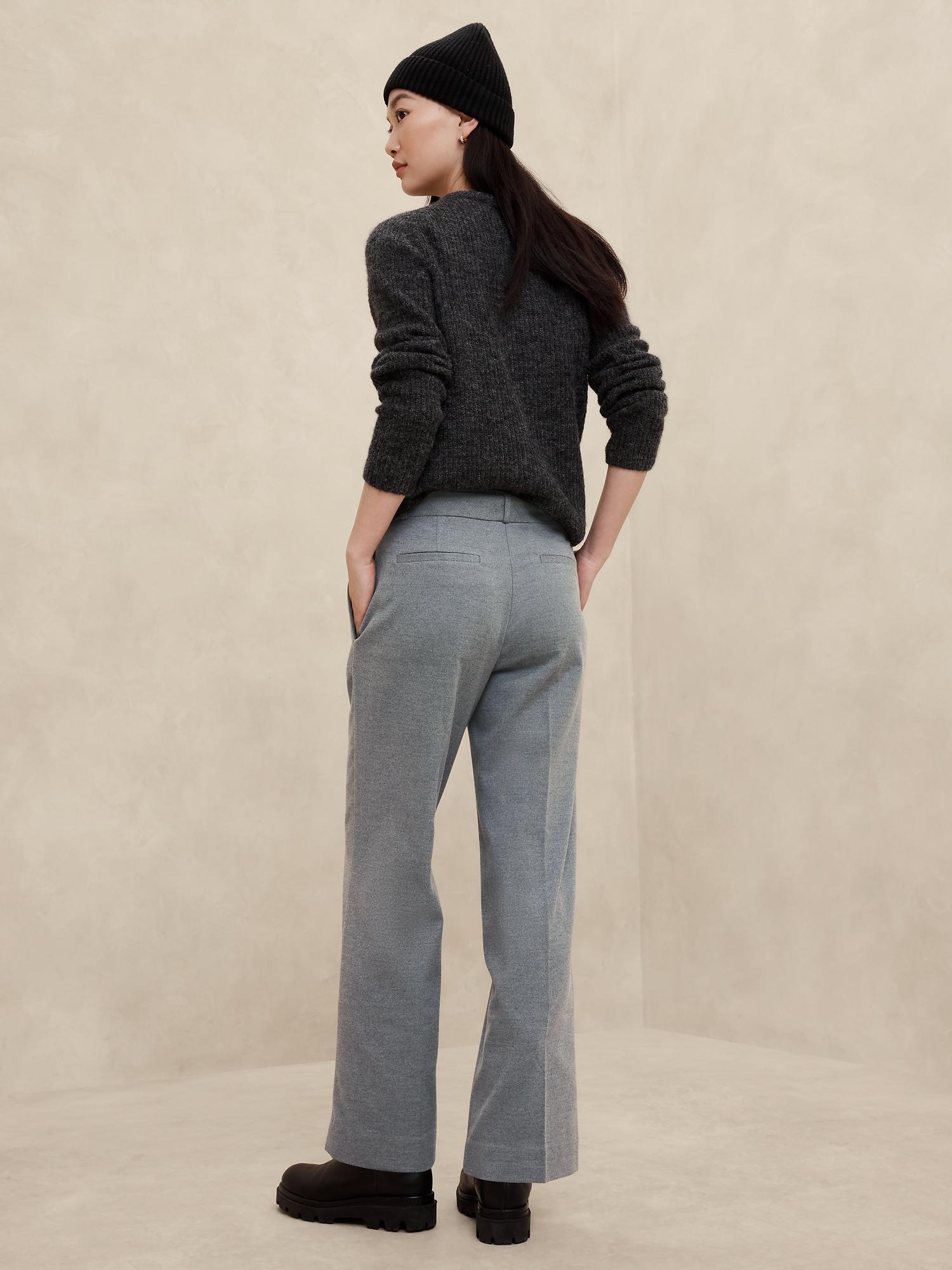 Flannel Straight Trouser Product Image