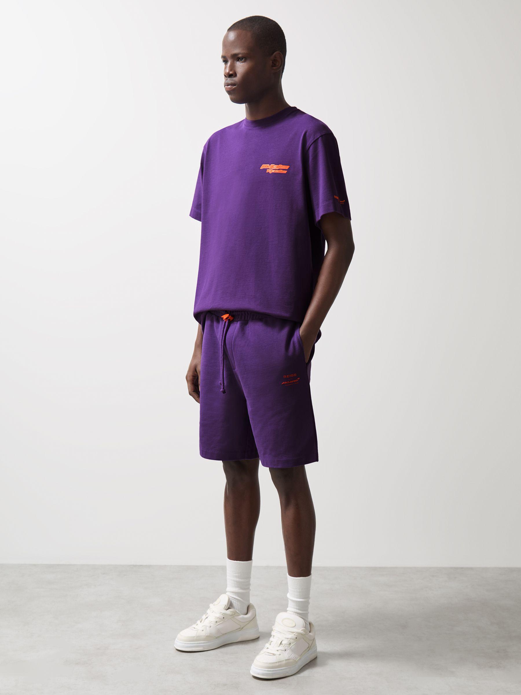 McLaren F1 Team Drawstring Shorts in Purple Product Image