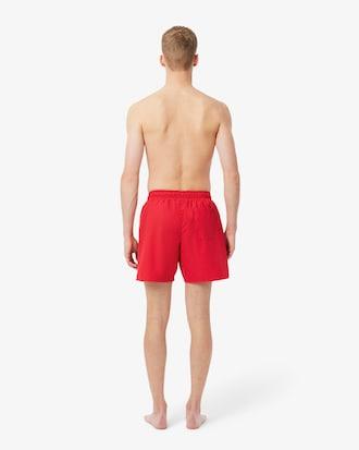 Mid Length Monochrome Swim Trunks Product Image