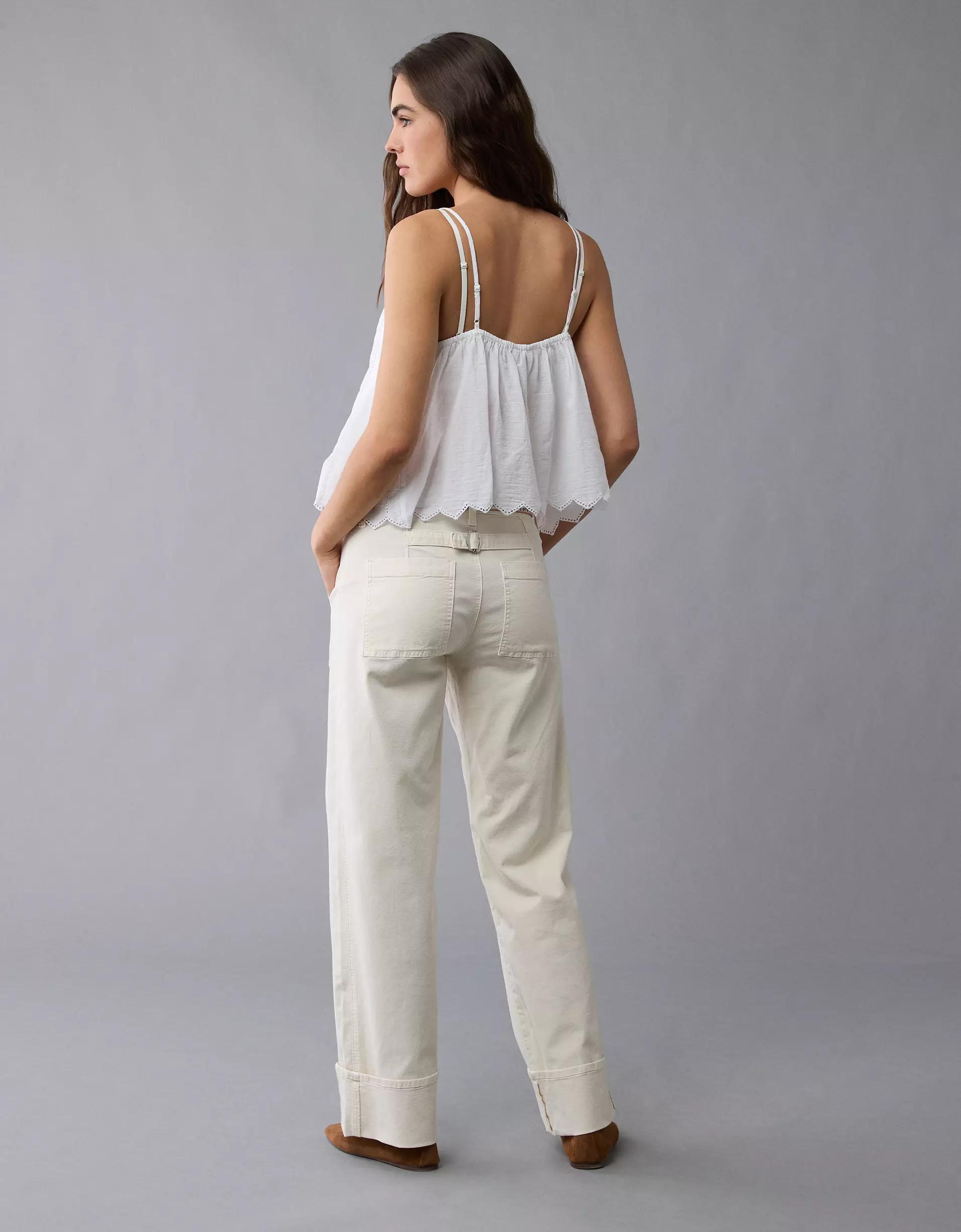 AE Pintuck Tie Front Cami Product Image