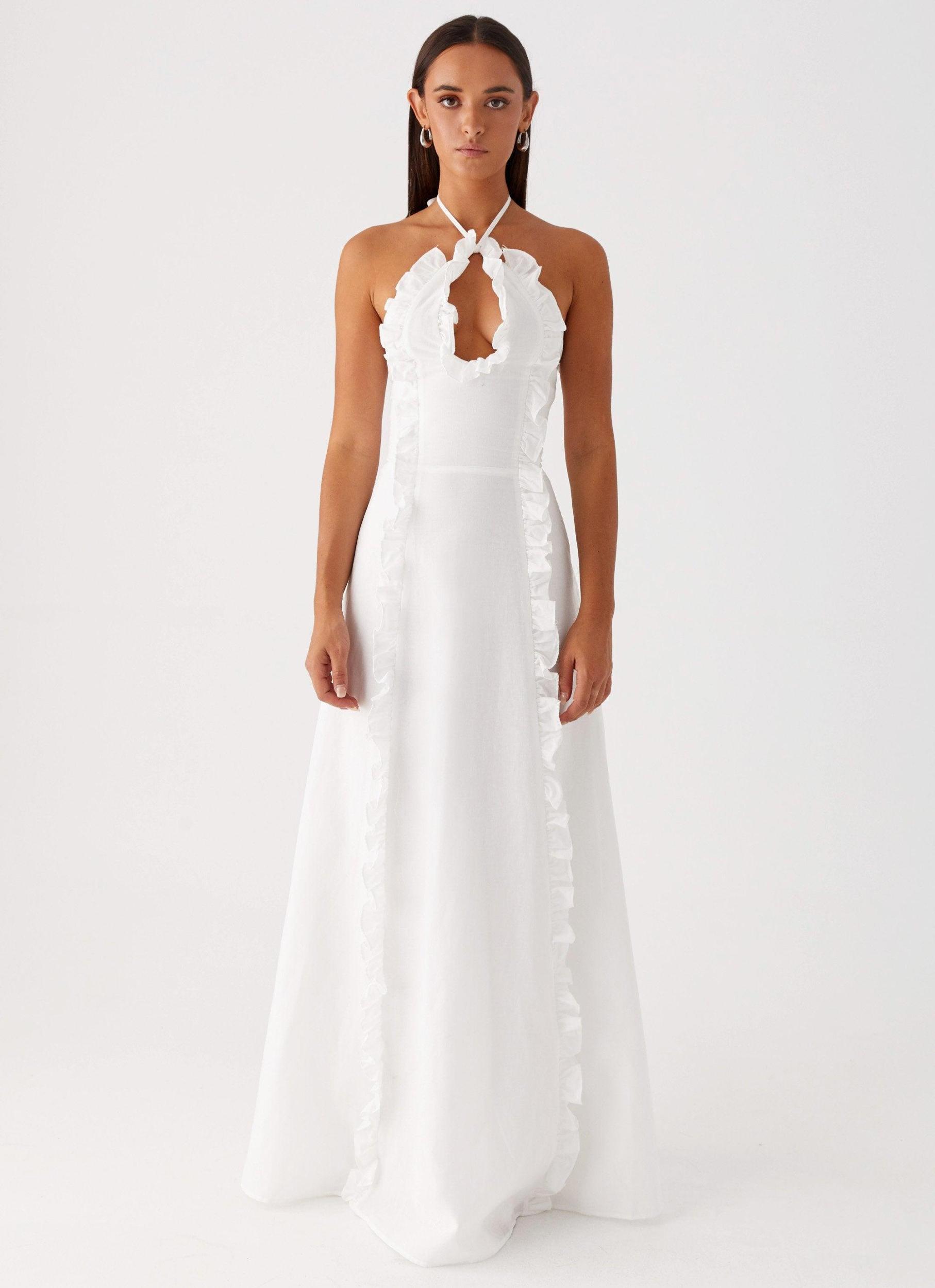 Mariella Maxi Dress - White Product Image