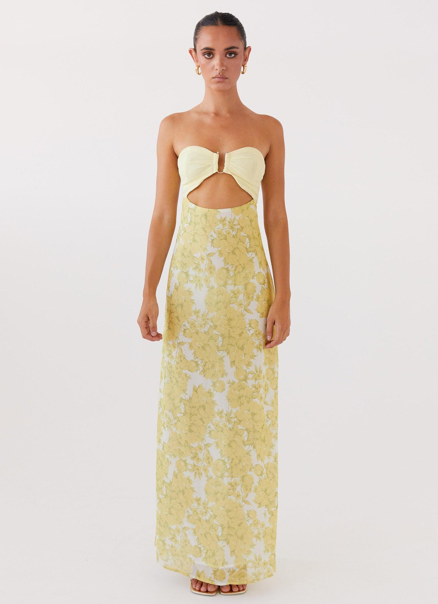 Tropicana Maxi Dress - Daffodil Product Image