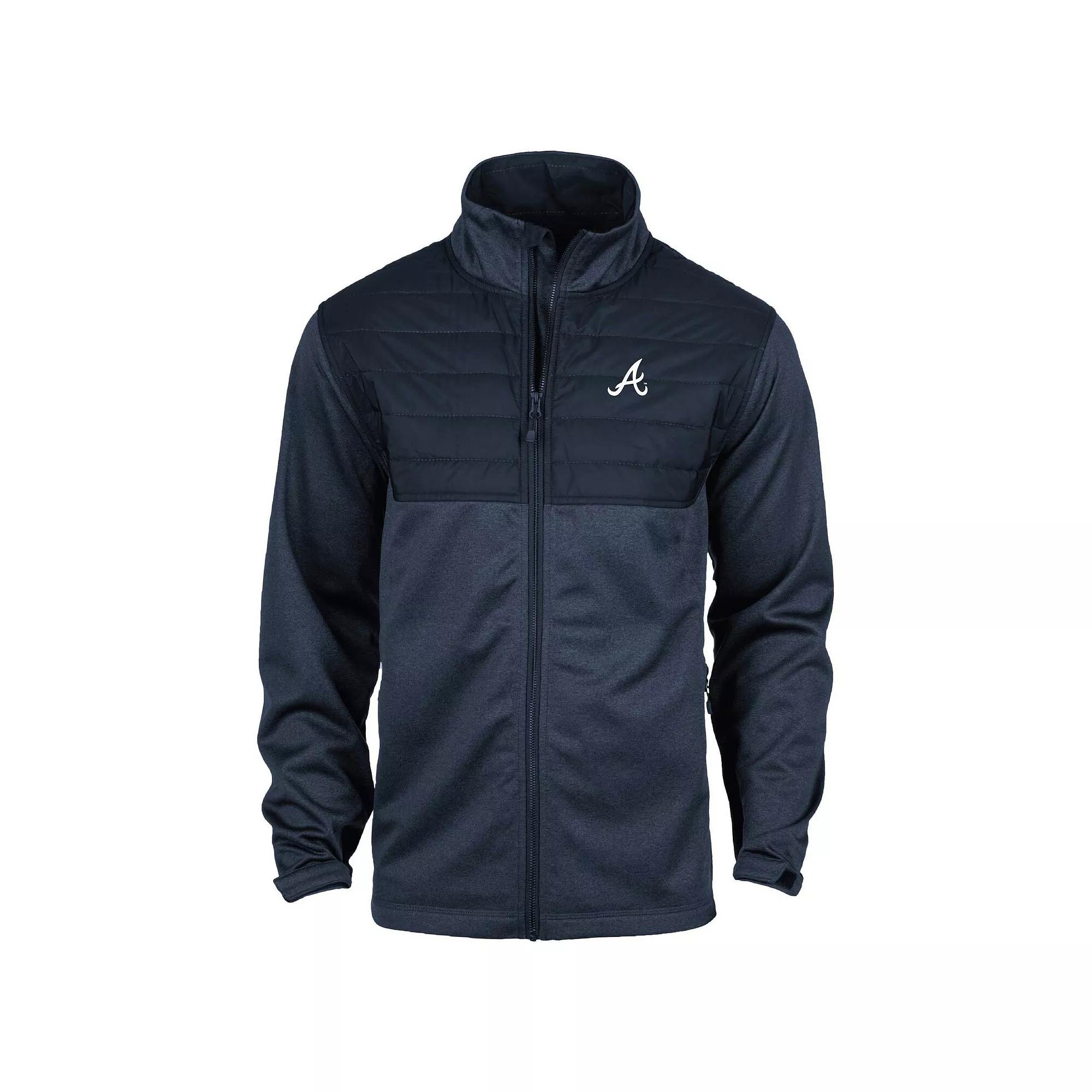Men's Dunbrooke Heather Navy Detroit Tigers Explorer Full-Zip Jacket,  Product Image