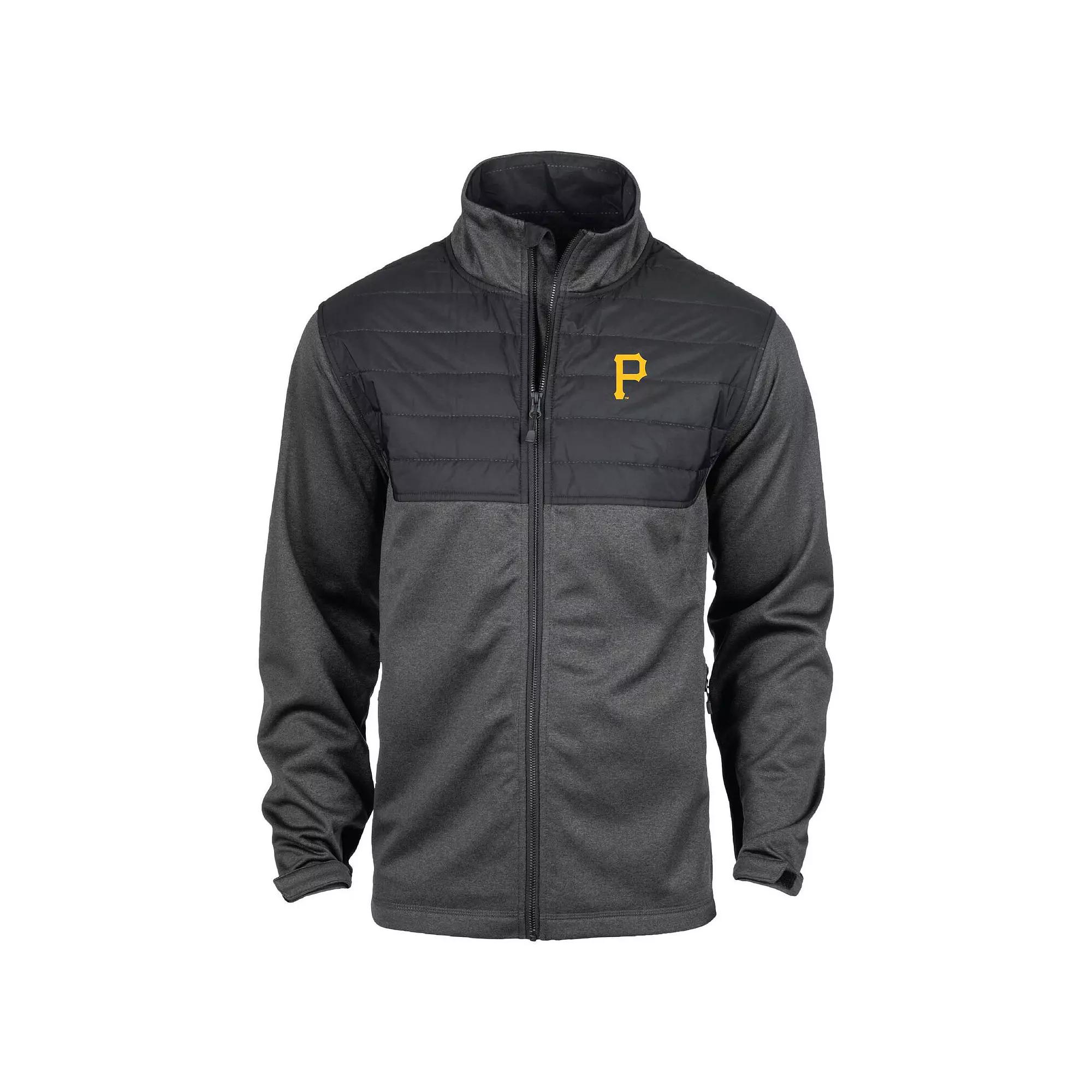 Men's Dunbrooke Heather Black Jacksonville Jaguars Explorer Tech Full-Zip Jacket,  Product Image
