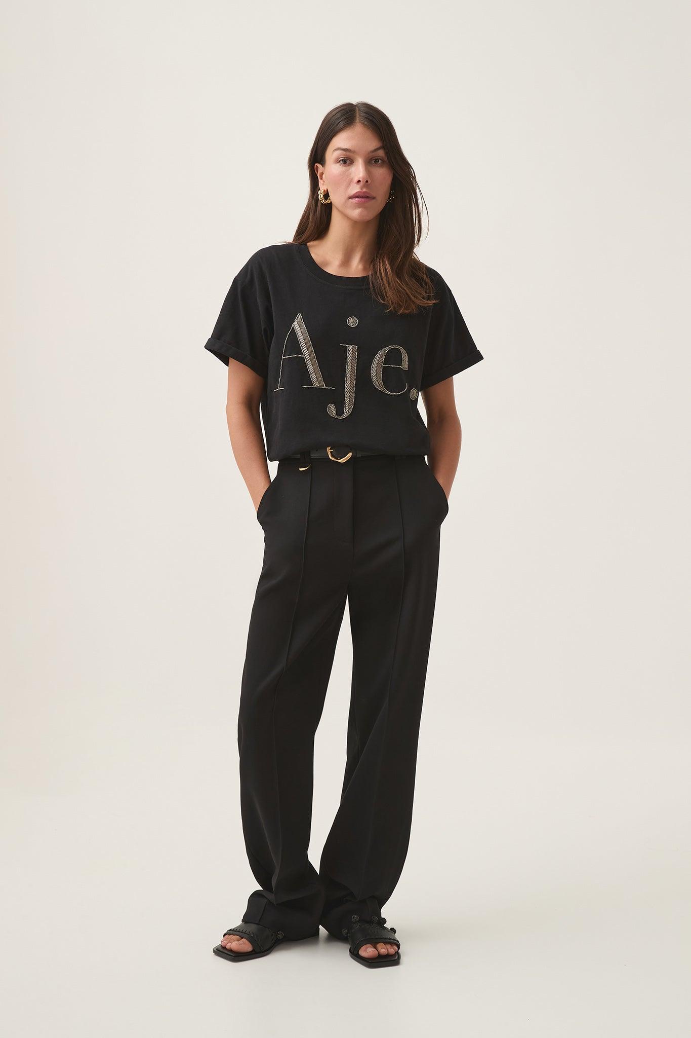 Glint Embellished Logo Tee Product Image