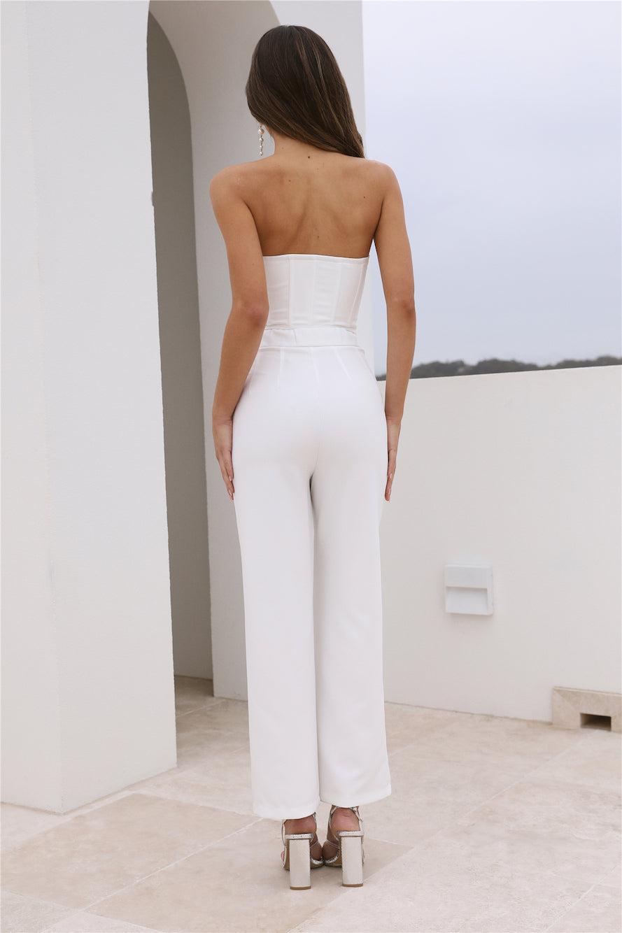 Craving Us Pants White Product Image