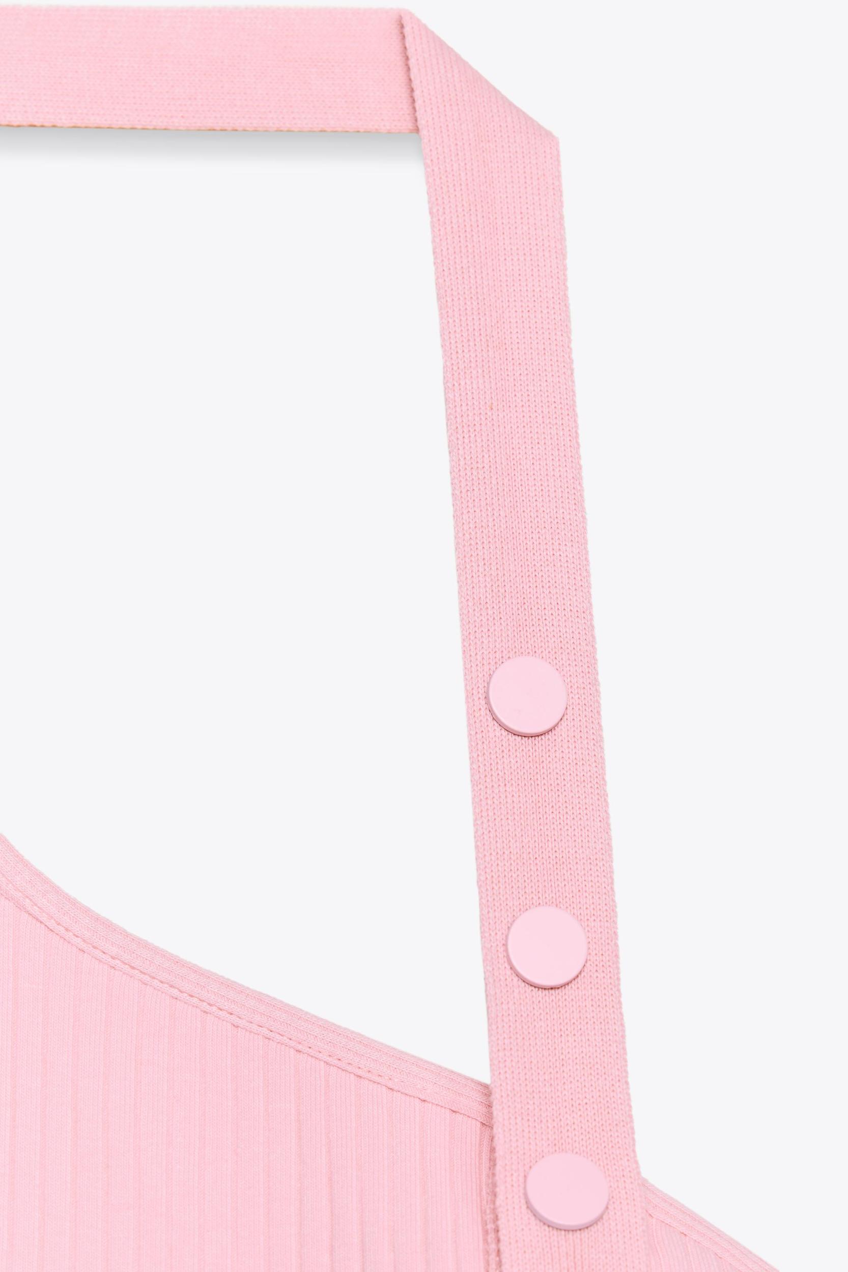 ASYMMETRICAL RIBBED TOP Product Image