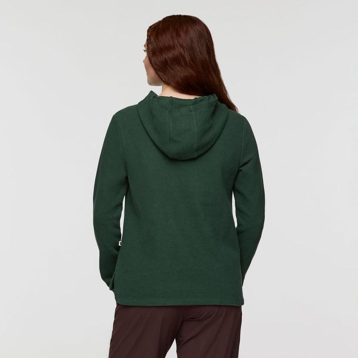 Atajo Long-Sleeve Waffle Hoodie - Women's Product Image