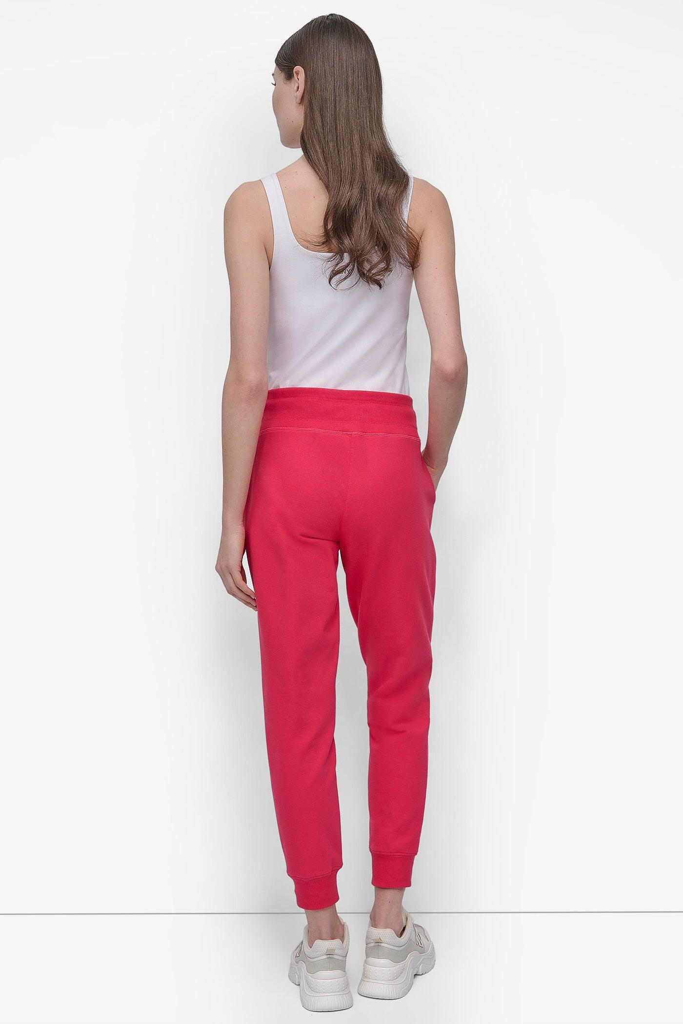 HIGH-RISE LOGO DRAWSTRING JOGGER Product Image