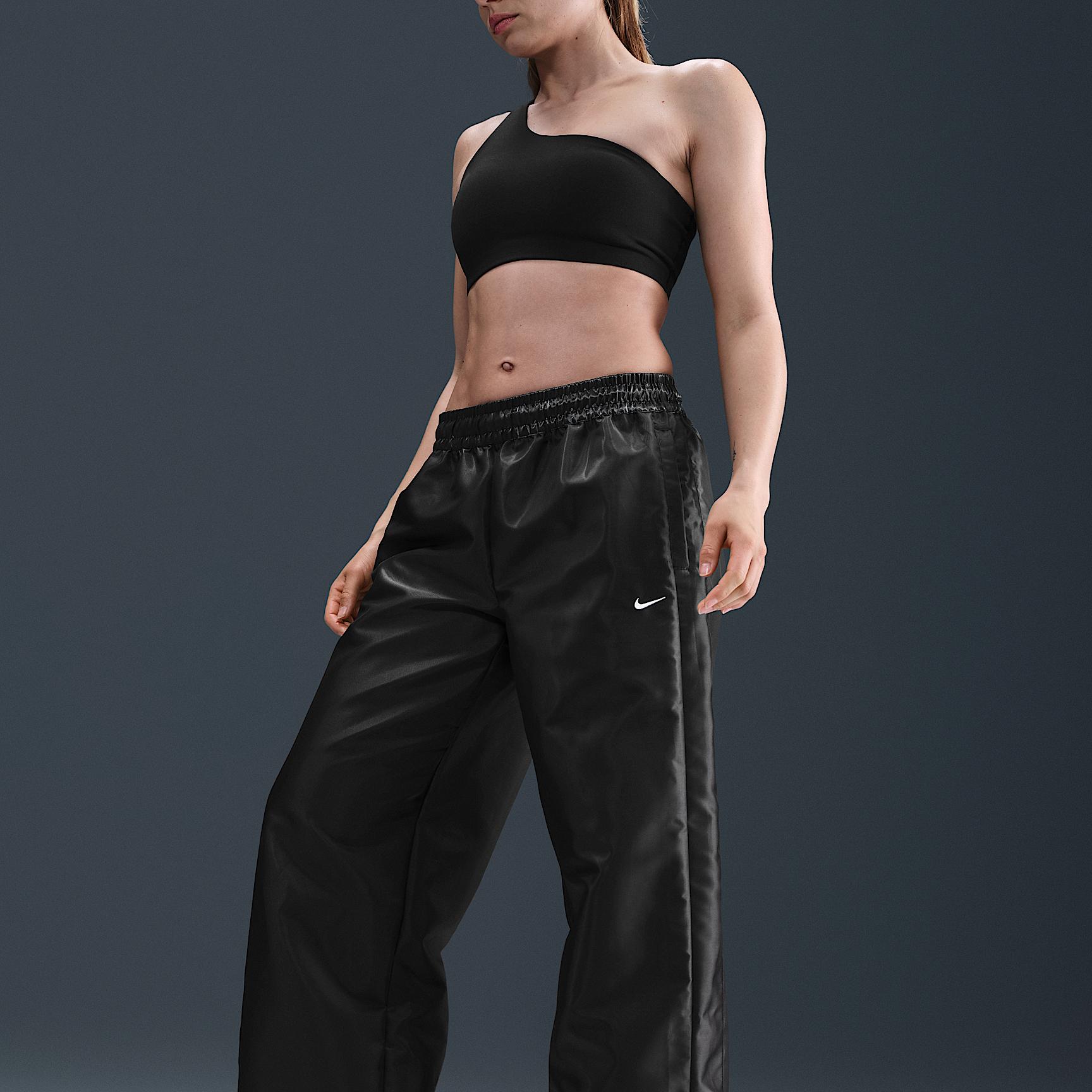 Womens Nike Sportswear Windrunner Shine Pants | HV2475-010 Product Image