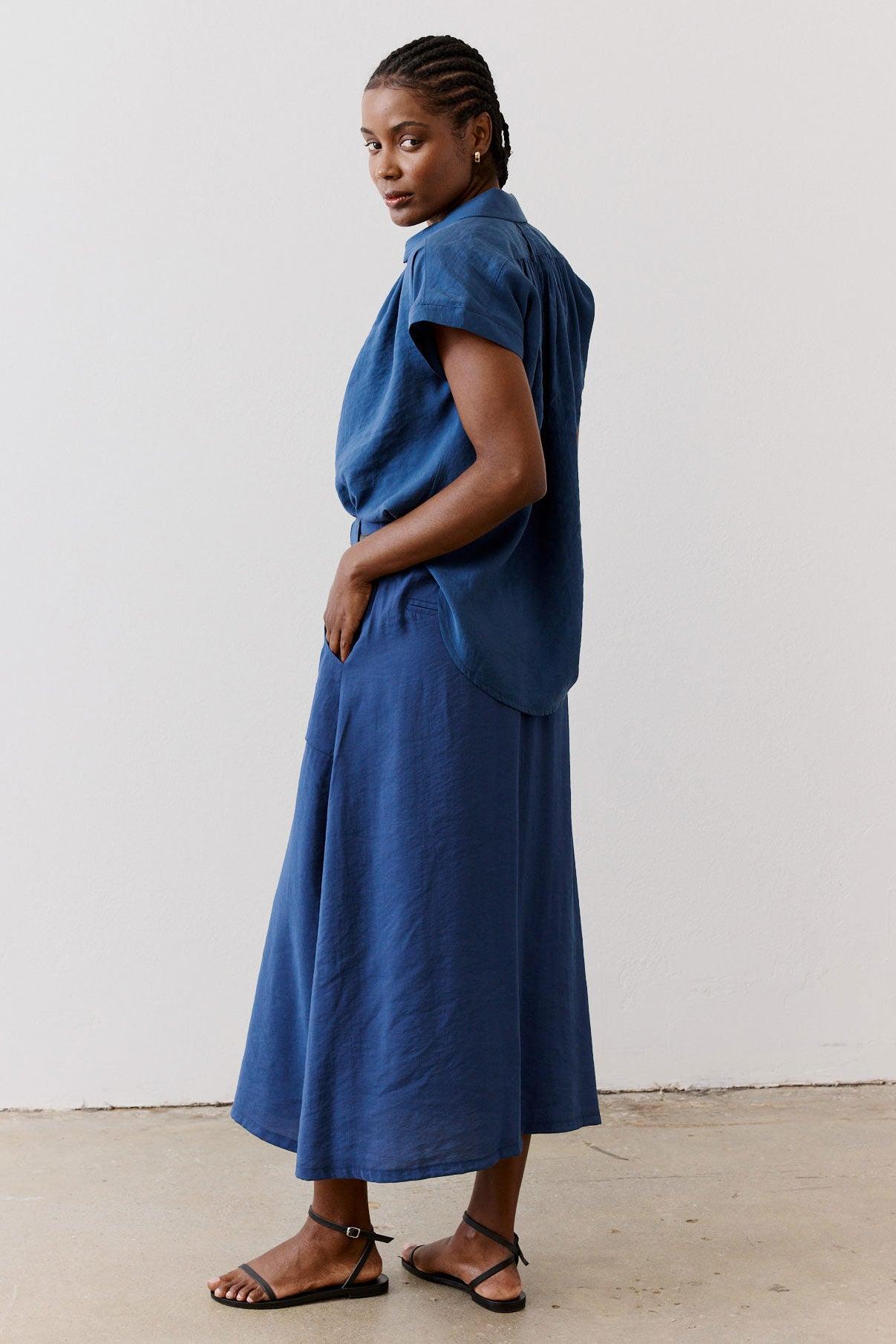 Light Poplin Utility Skirt Product Image