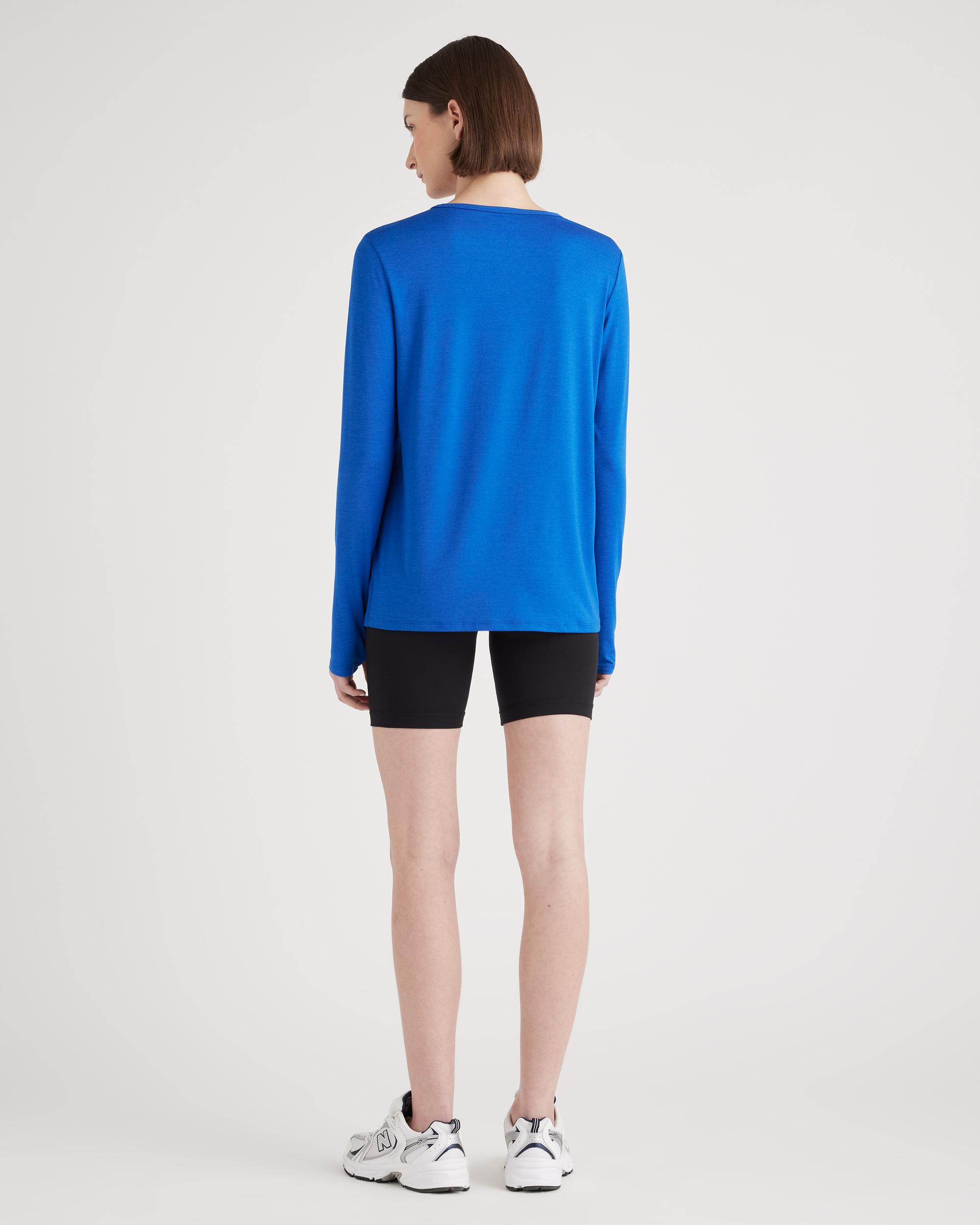 Quince | Women's Flowknit Breeze Long Sleeve Top 100% Polyester Product Image