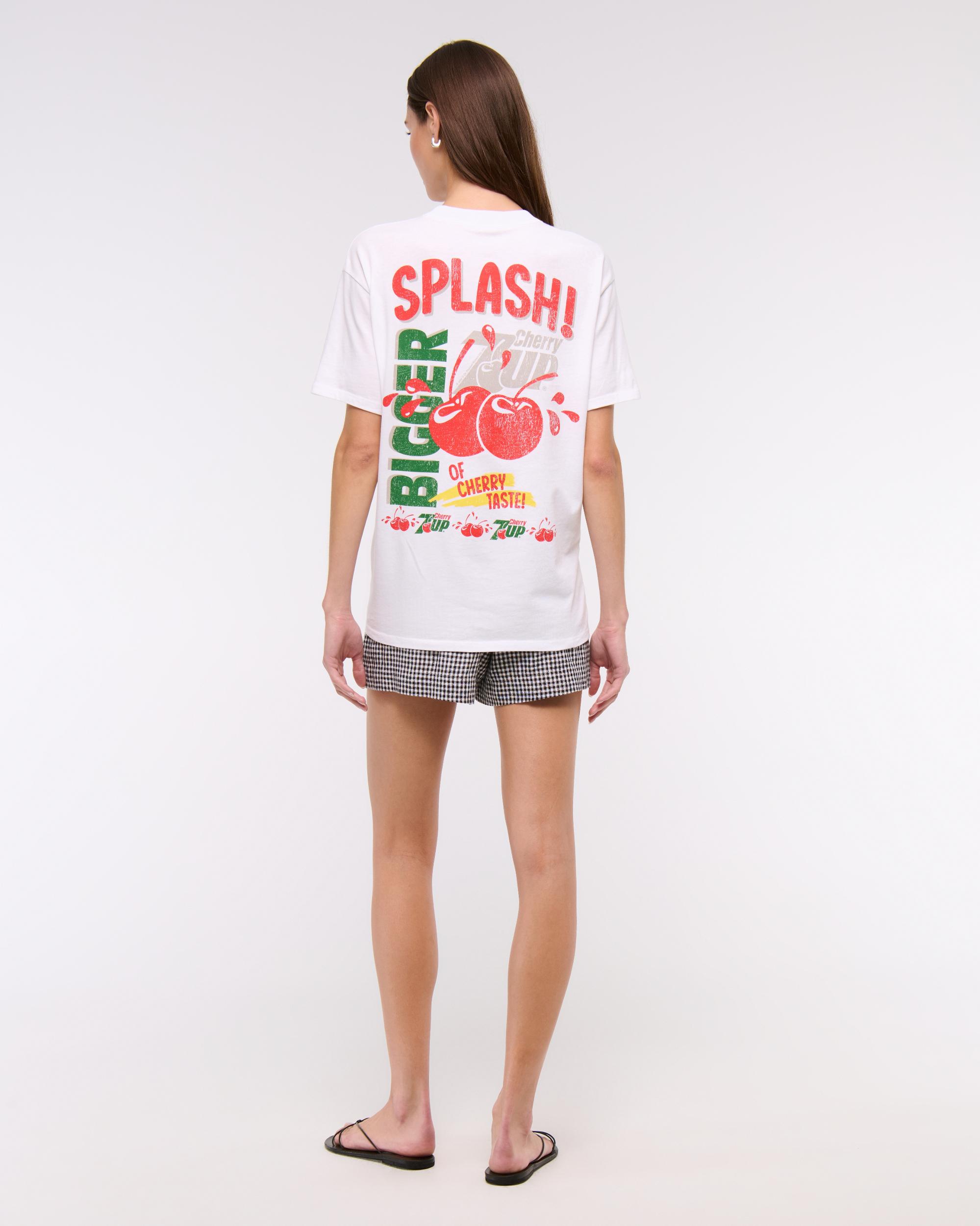 Oversized 7UP Graphic Tee Product Image