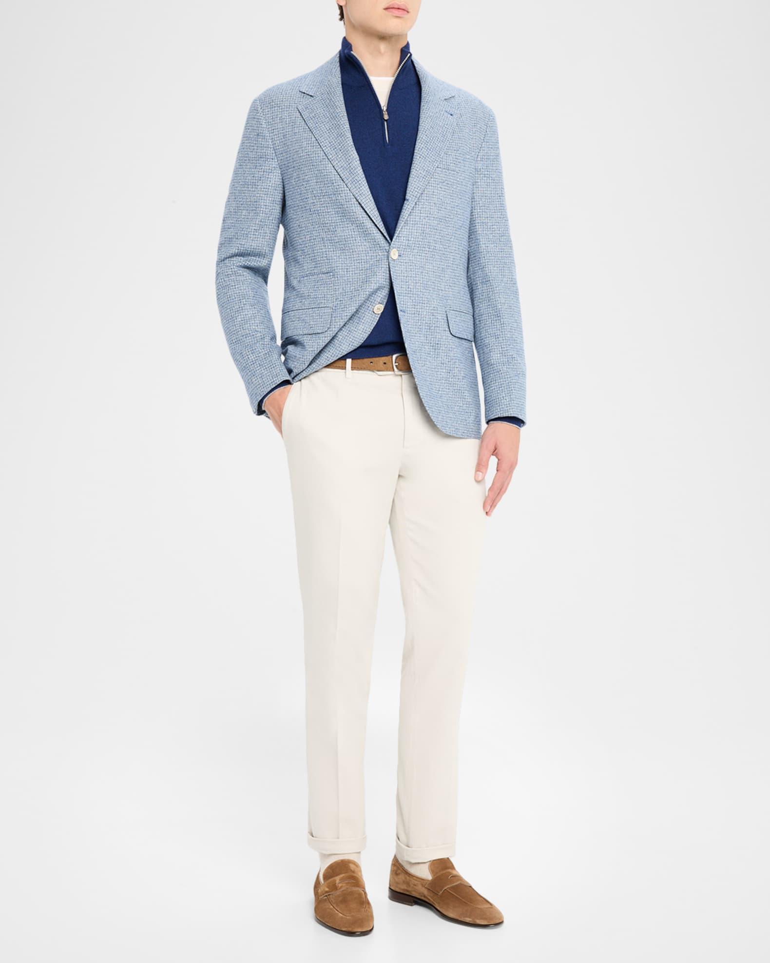 Men's Modern Fit Flat-Front Pants Product Image