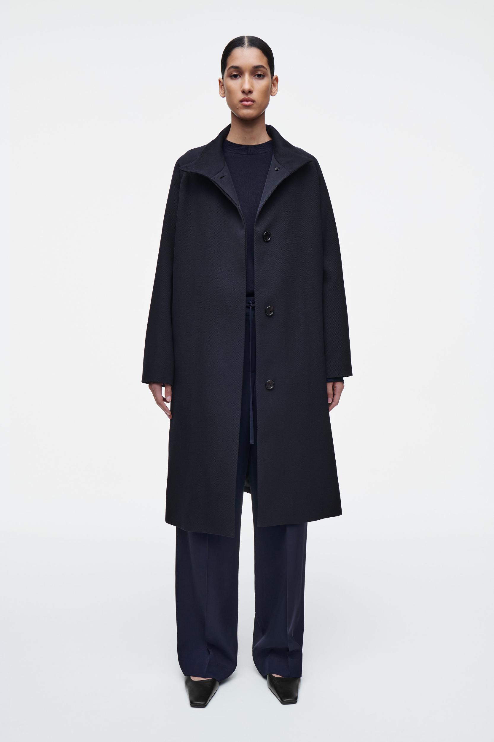 TRAPEZE WOOL-BLEND COAT Product Image