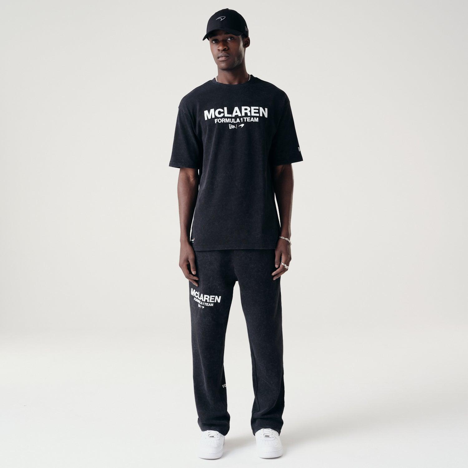 McLaren Formula 1 Team Washed Black T-Shirt Male Product Image