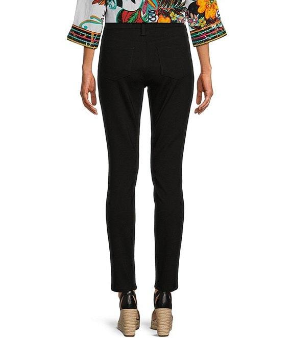 Code Bleu Soho Skinny Leg Mid Rise Plain Pocket Jeans Product Image