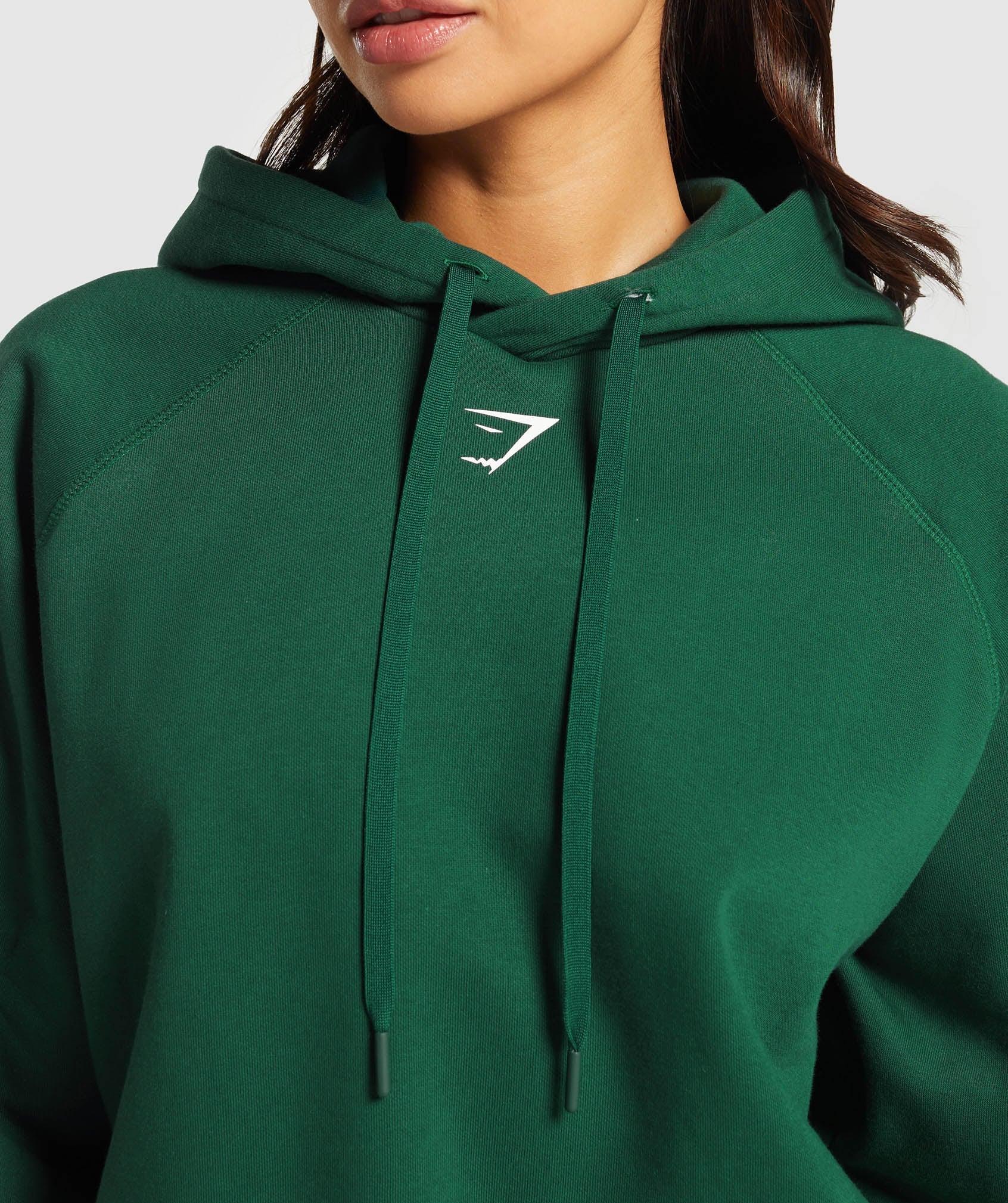Gymshark Fraction Hoodie - Conditioning Green Female Product Image