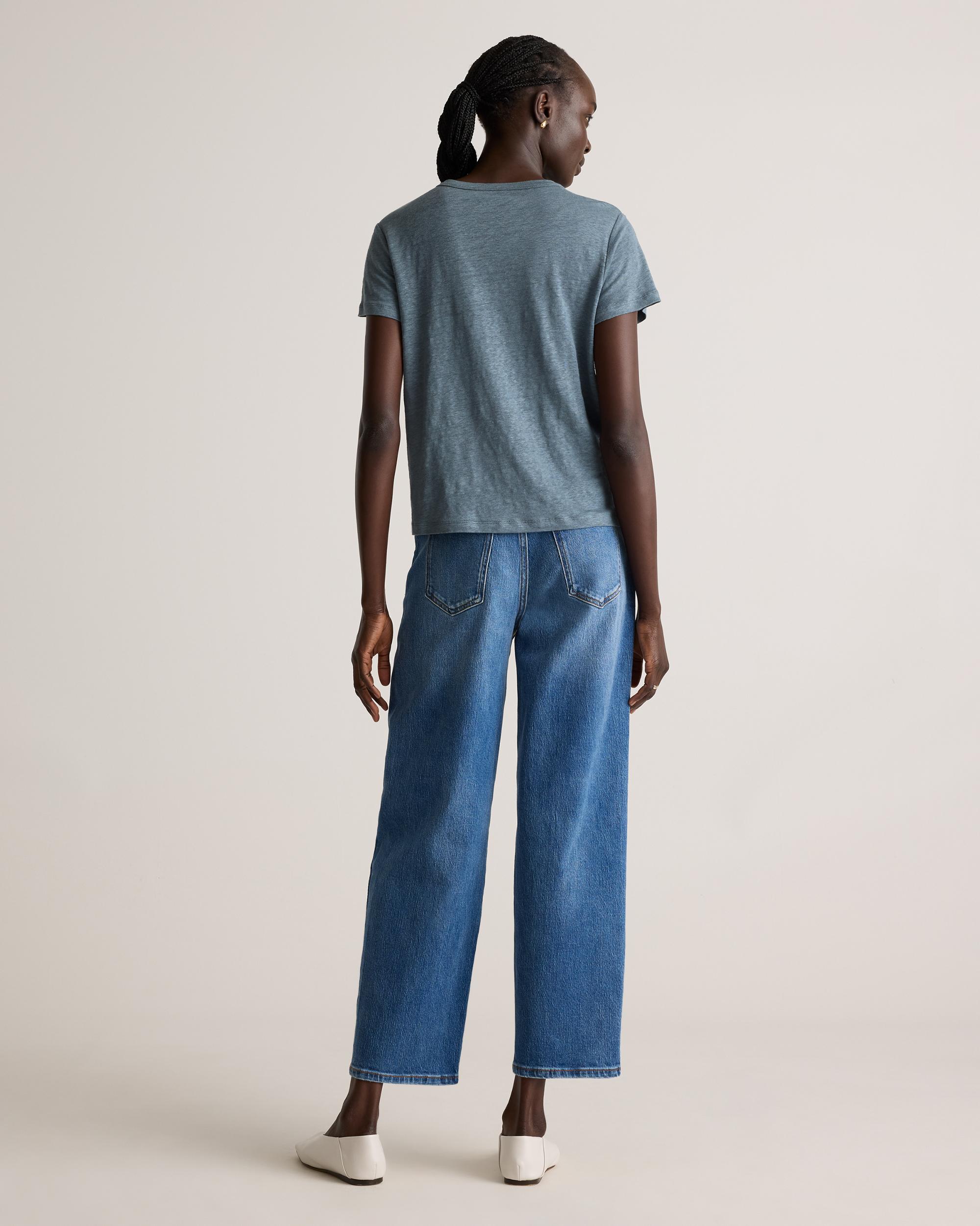 Quince | Women's 100% European Linen Jersey T-Shirt Size XS Product Image