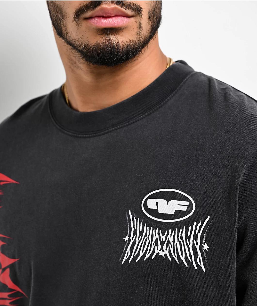 Personal Fears Lobotomy Charcoal 2fer Long Sleeve T-Shirt Product Image