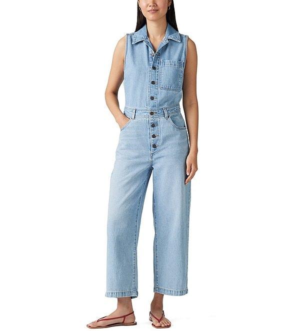 Levi's® Sleeveless Denim Jumpsuit Product Image