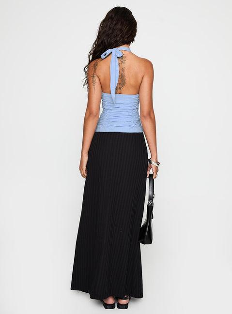 Livie Maxi Skirt Black Product Image