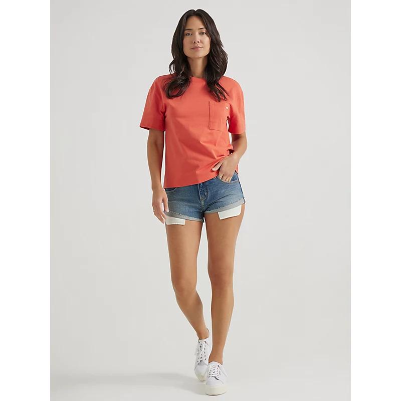 Womens Utility Pocket T-Shirt Product Image