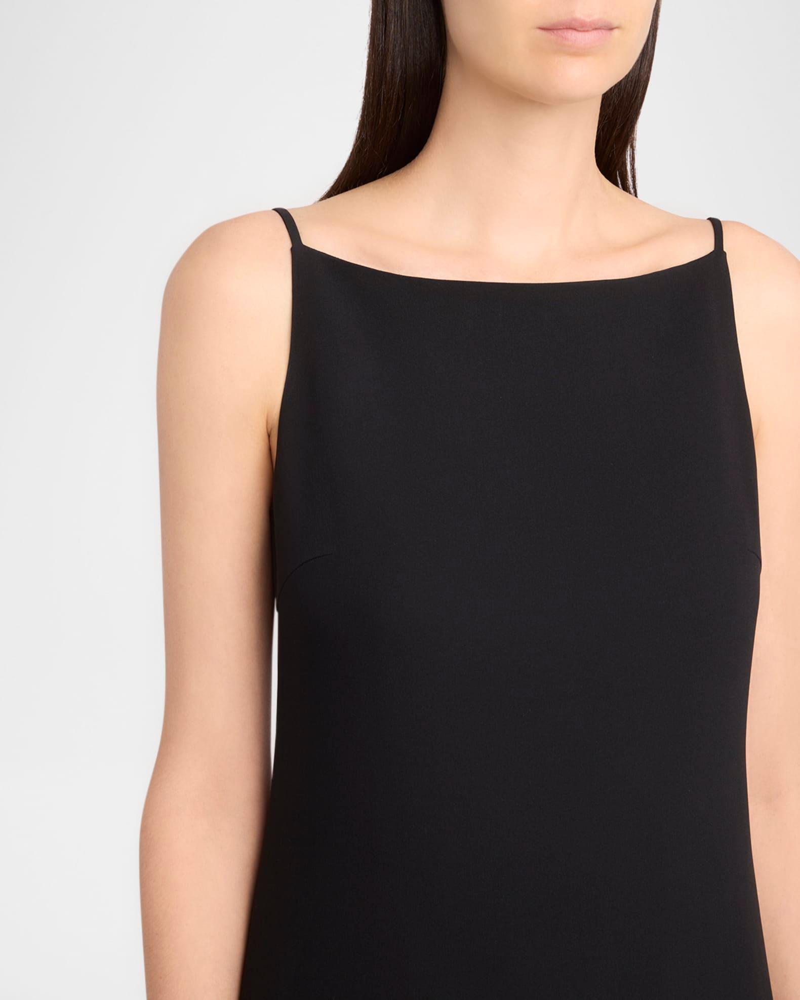 Seraphina High-Neck Sleeveless Midi Dress Product Image