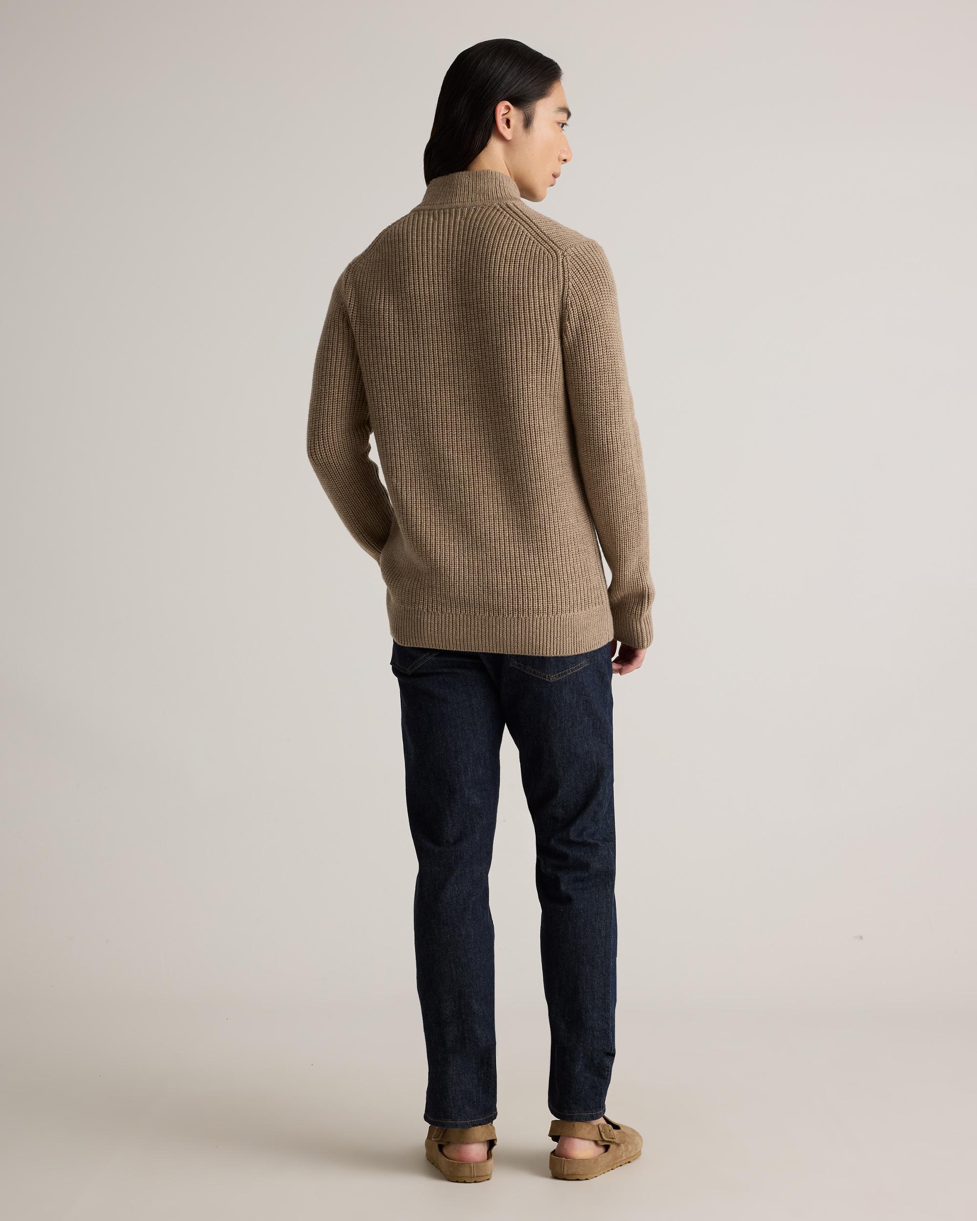 Quince | Men's Australian Merino Wool Half Zip Sweater Size XL Product Image