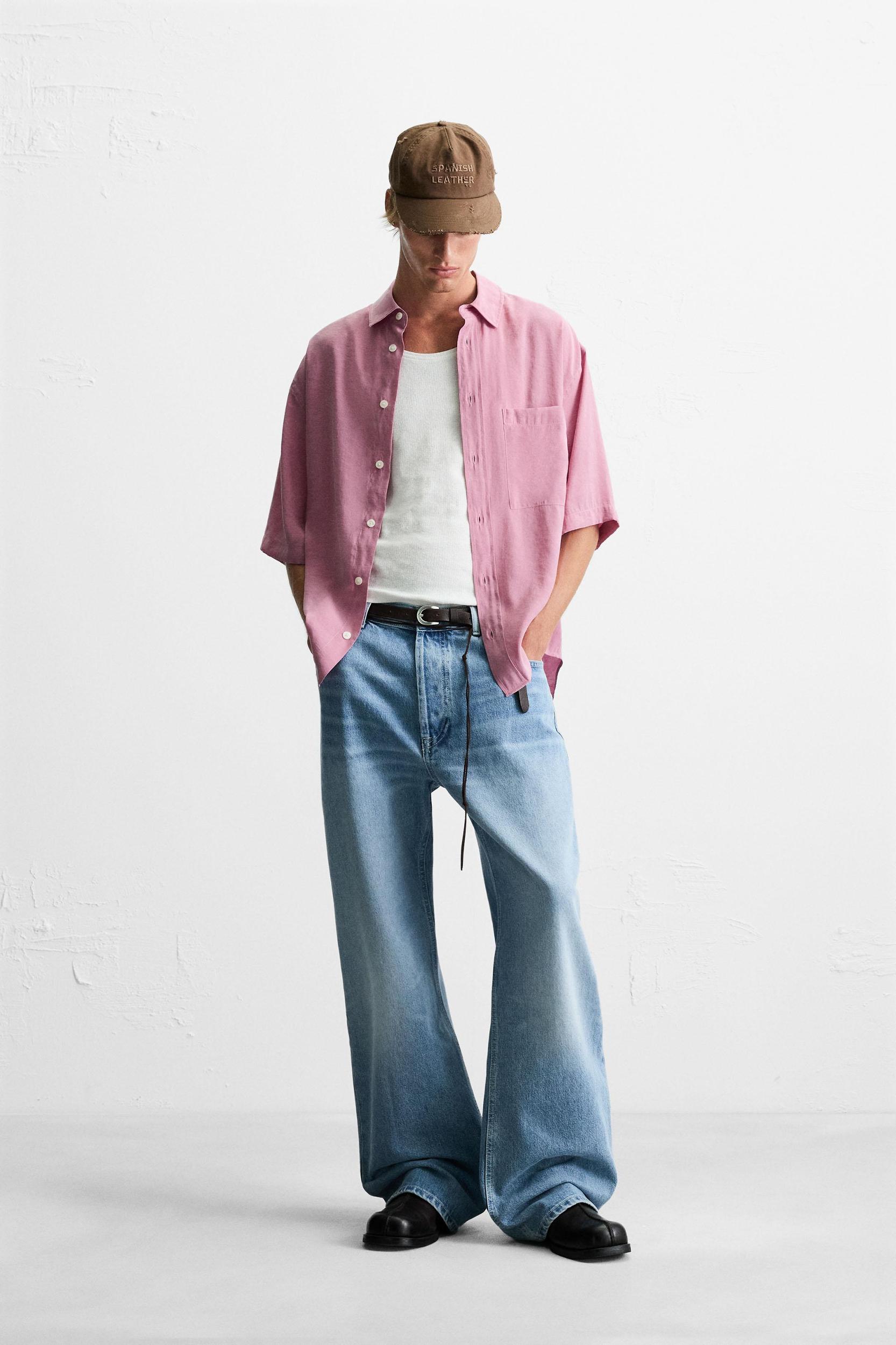 RELAXED FIT FLOWY SHIRT Product Image