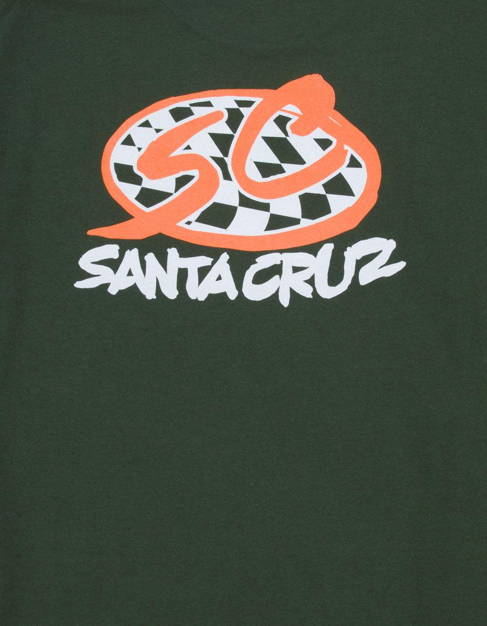 SANTA CRUZ Check Pro Series Mens Tee - FOREST Product Image