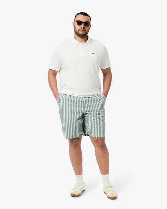 Relaxed Fit Striped Shorts Product Image