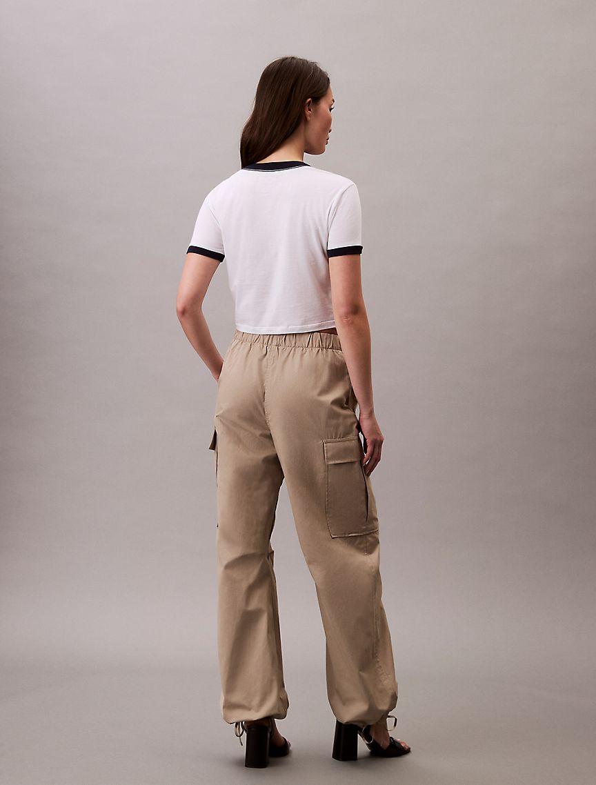 Cotton Twill Cargo Pants Product Image