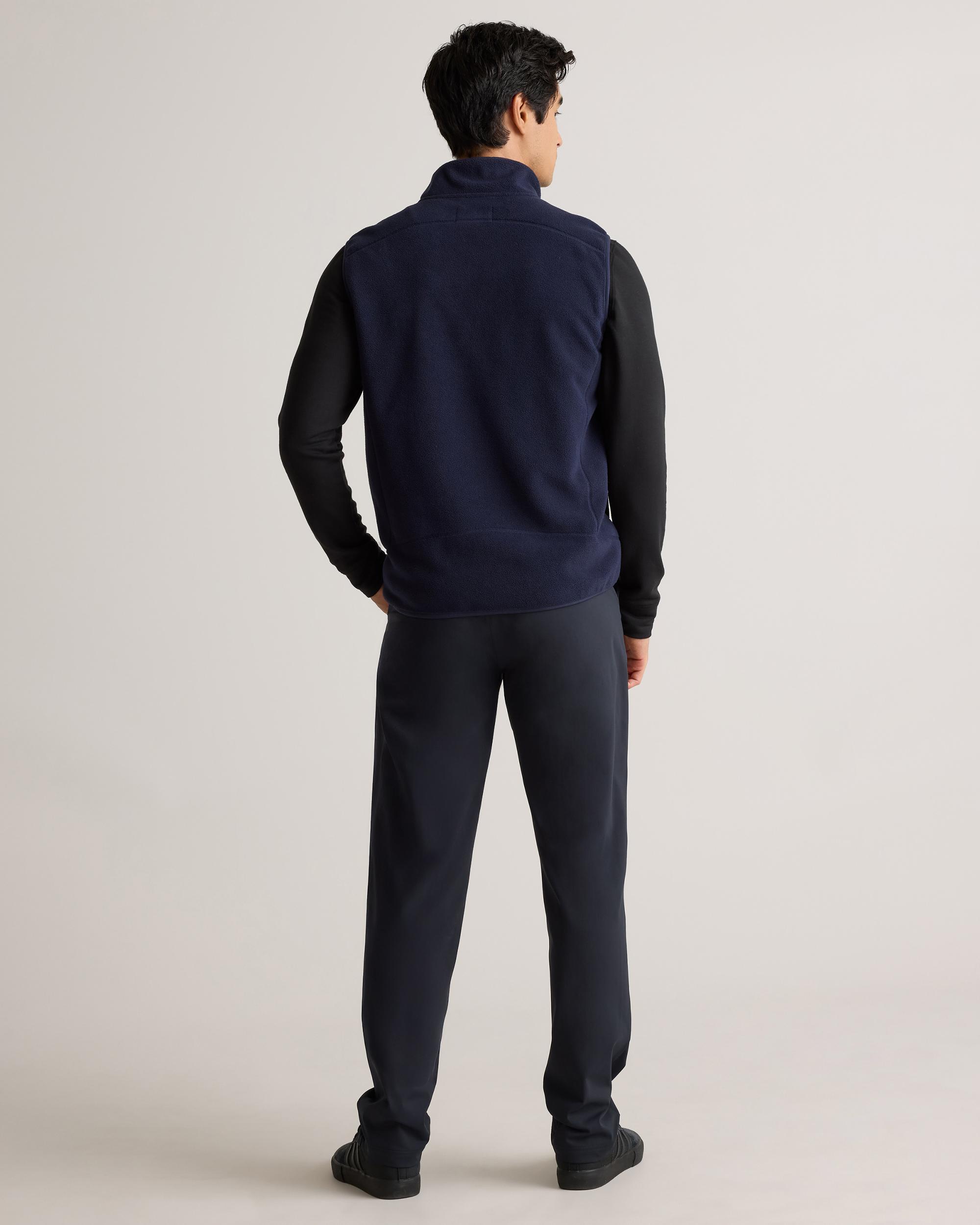 Quince | Men's Polar Fleece Full-Zip Vest Recycled Polyester Product Image