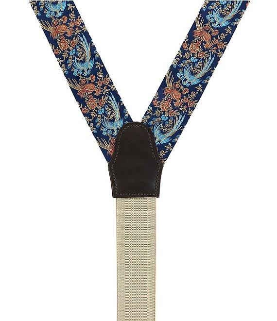 Trafalgar Birds Of Prosperity Silk End Suspenders Product Image