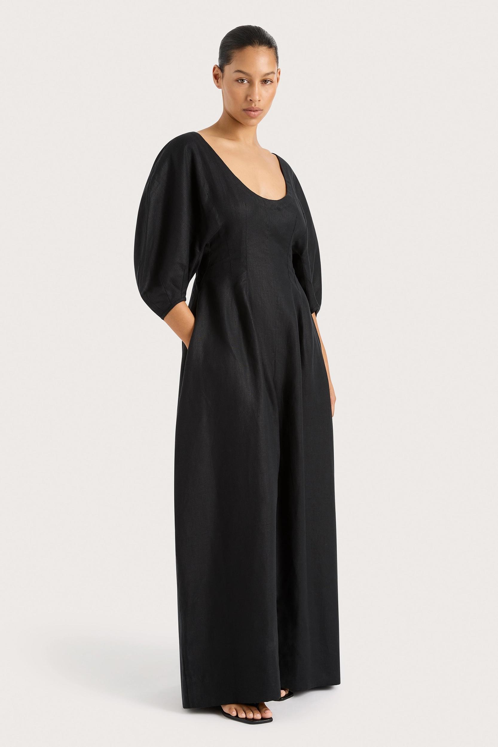 Raynara Maxi Dress Black - Final Sale Product Image