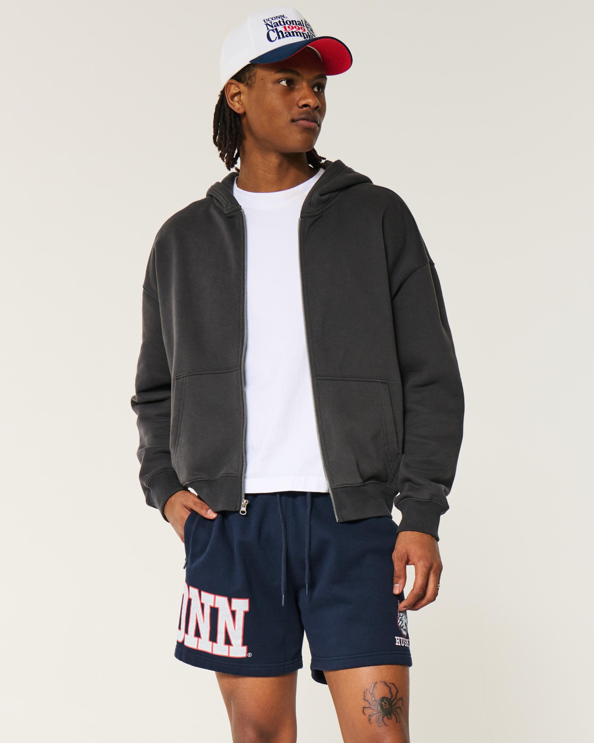 Mid-Thigh Fleece Duke Blue Devils Graphic Shorts Product Image