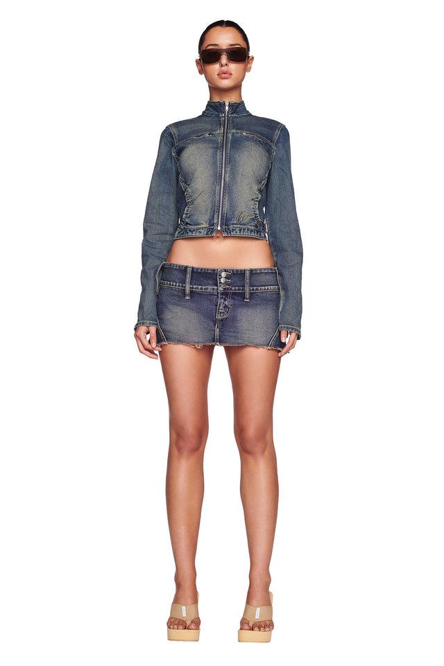 NYKKO JACKET - BLUE Product Image