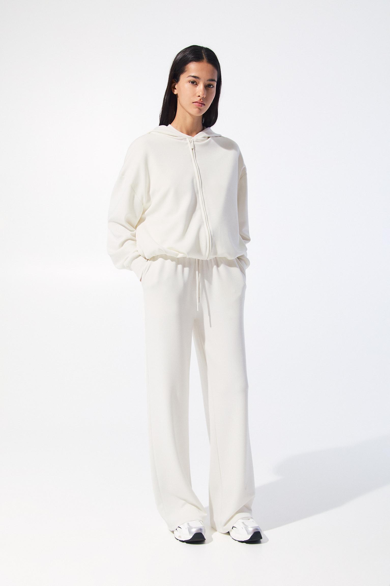 Soft touch zip-up hoodie Product Image