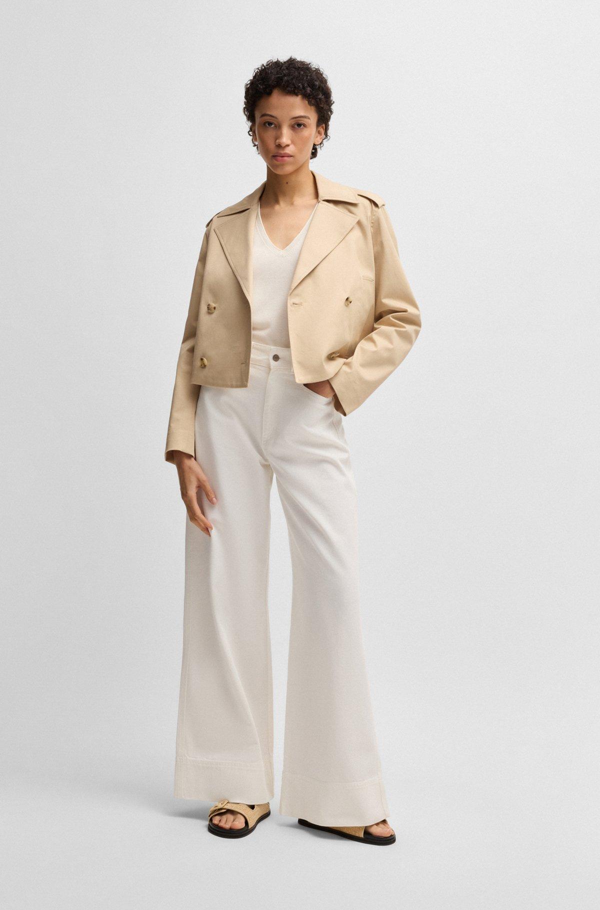 Relaxed-fit trousers in cotton twill Product Image