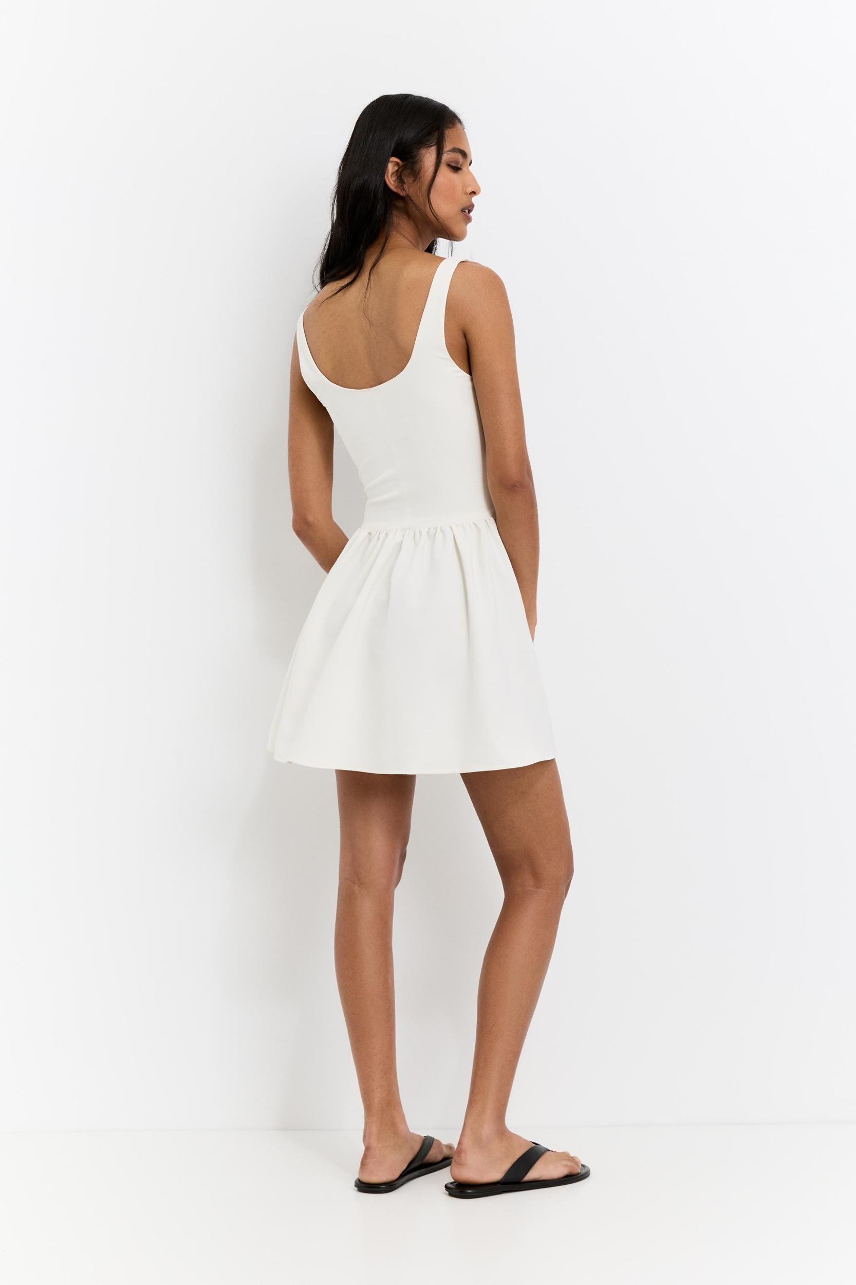 Short corsetry-inspired dress Product Image