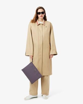 Large L.12.12 Concept Striped Clutch Product Image