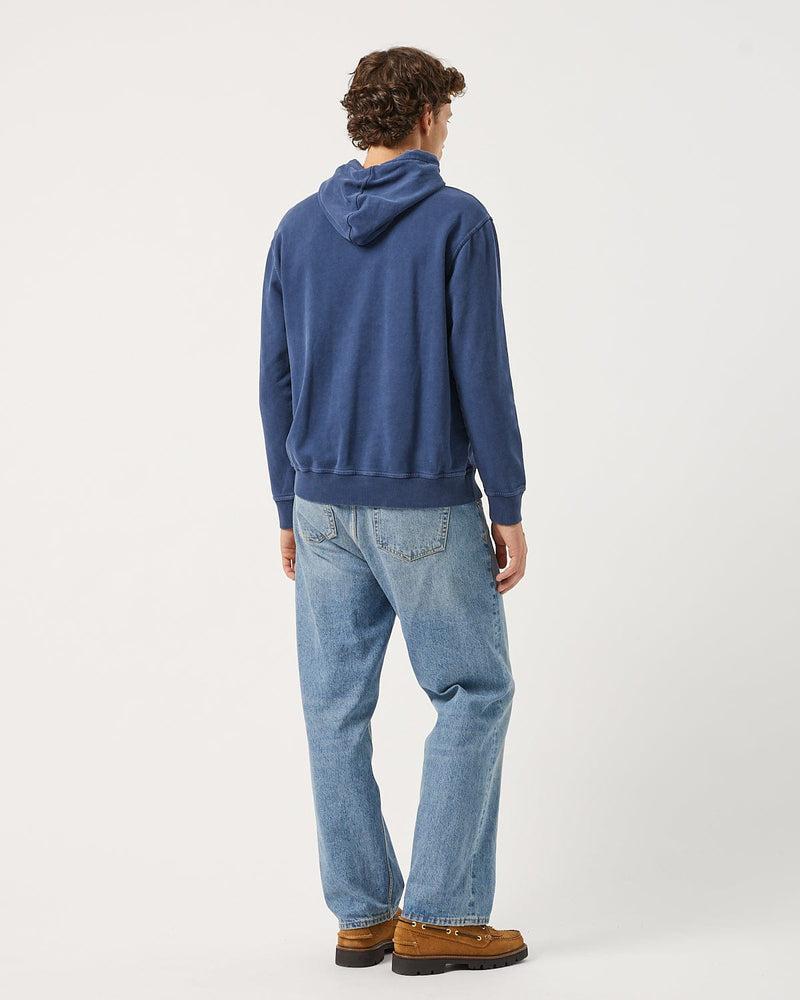 French Terry Crewneck - Blue Product Image