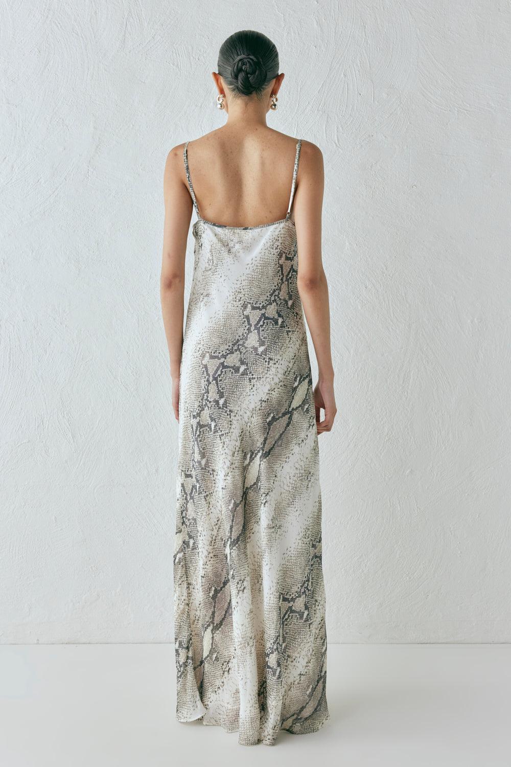 Ema Maxi Dress Snake Product Image