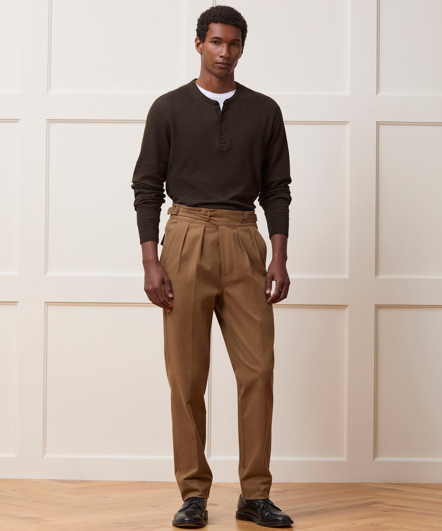 Lightweight Mini Waffle Henley Product Image