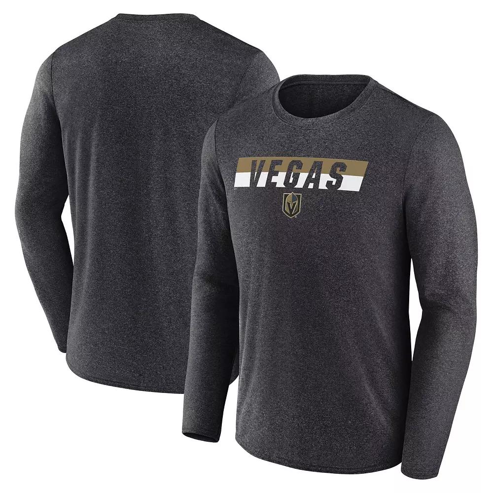Men's Fanatics Heather Royal St. Louis Blues Transition Long Sleeve T-Shirt,  Product Image