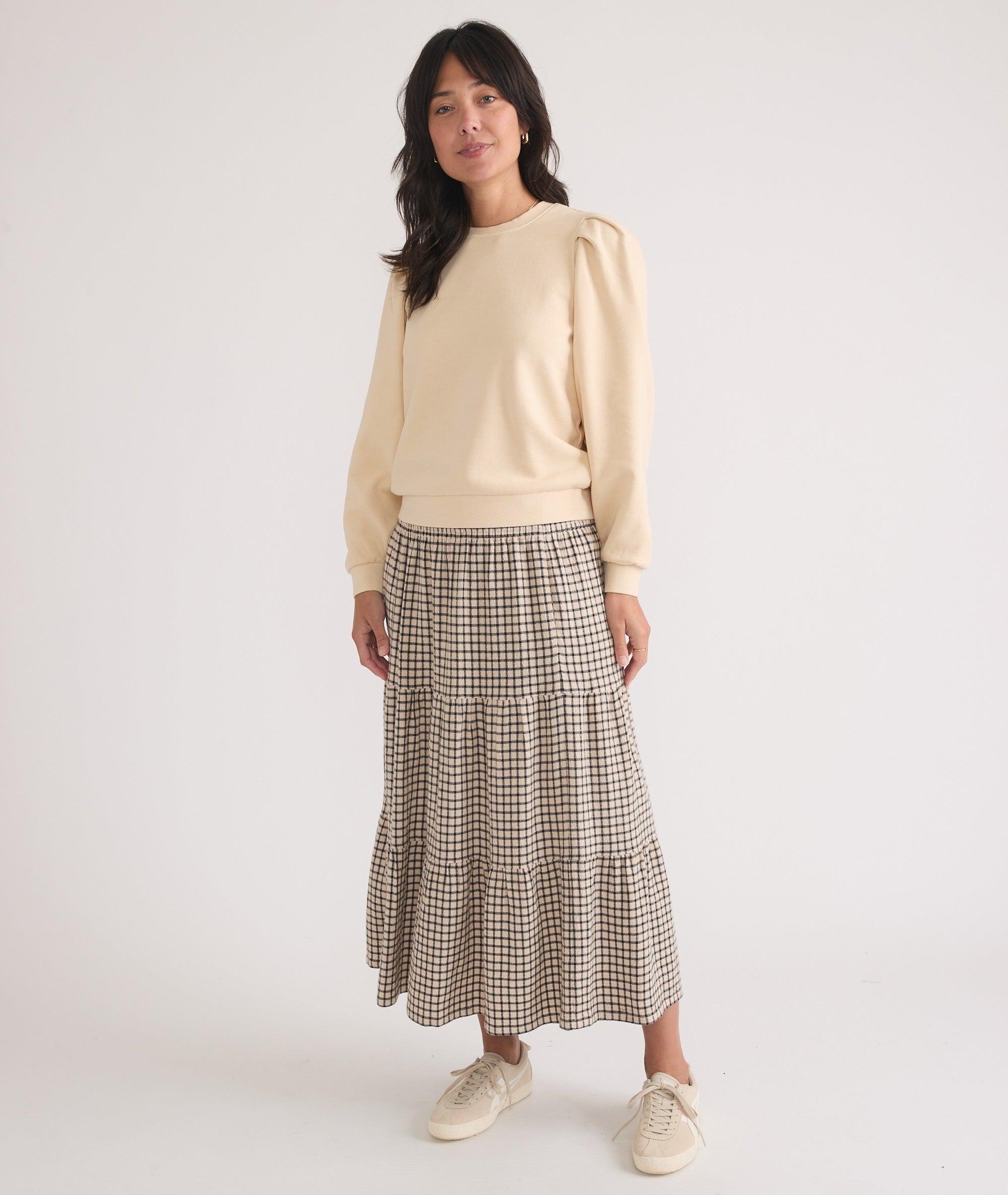 Enya Puff Sleeve Sweatshirt Product Image