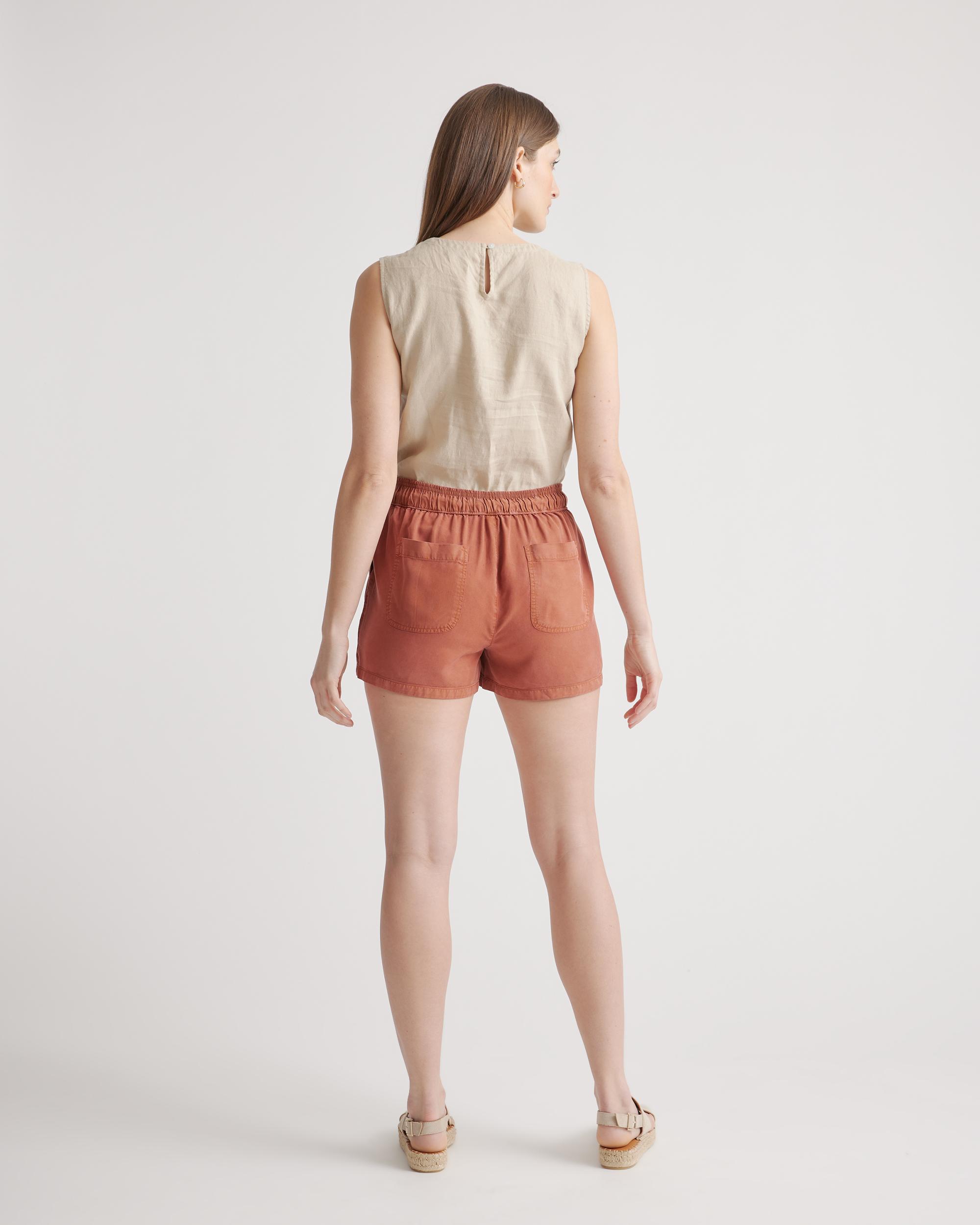 Quince | Women's Vintage Wash Tencel Utility Shorts Product Image